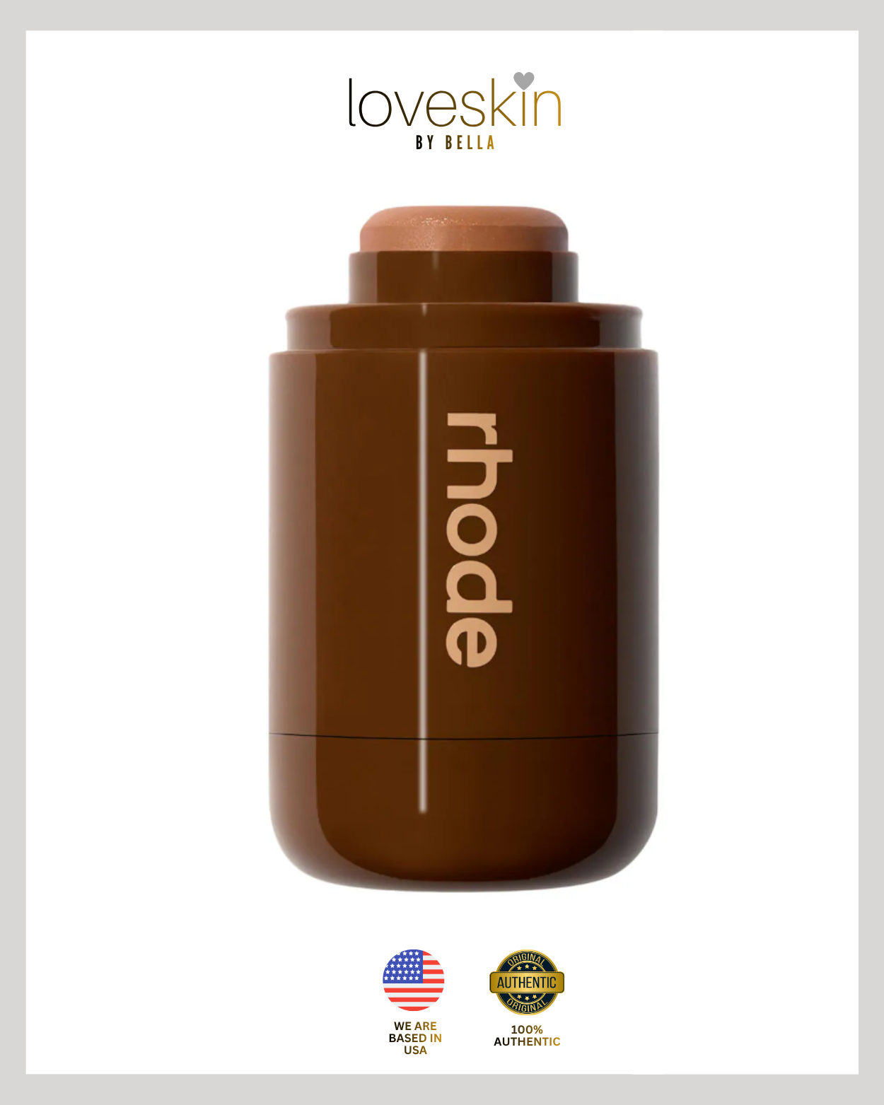 (Incoming Stock: ETA 30 Days) rhode  Pocket Bronze Long-Wearing Cream Bronzer