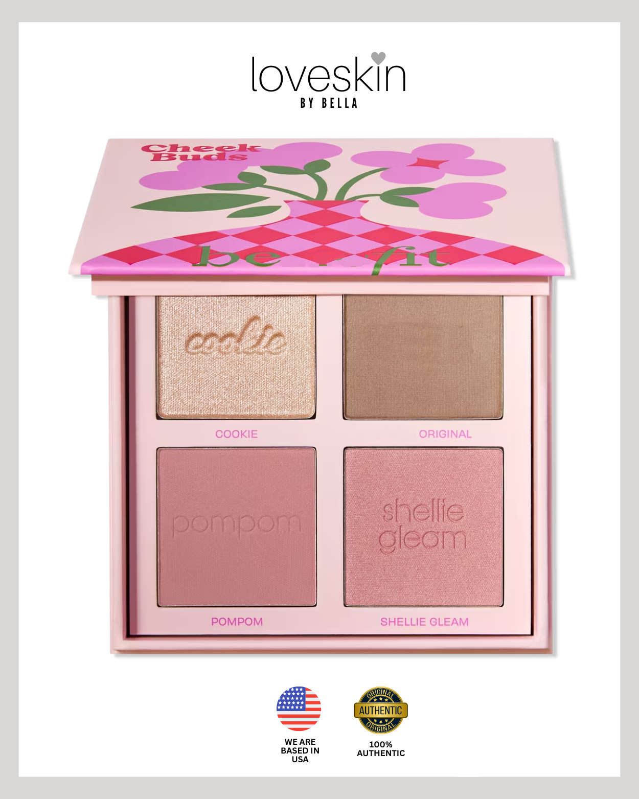 Ben Fit Cosmetics Cheek Buds Full Face Palette
