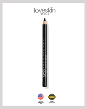 NYX Professional Makeup   Slim Eye Pencil Long-Lasting Eyeliner | Colour Black (Size: 1.1g)