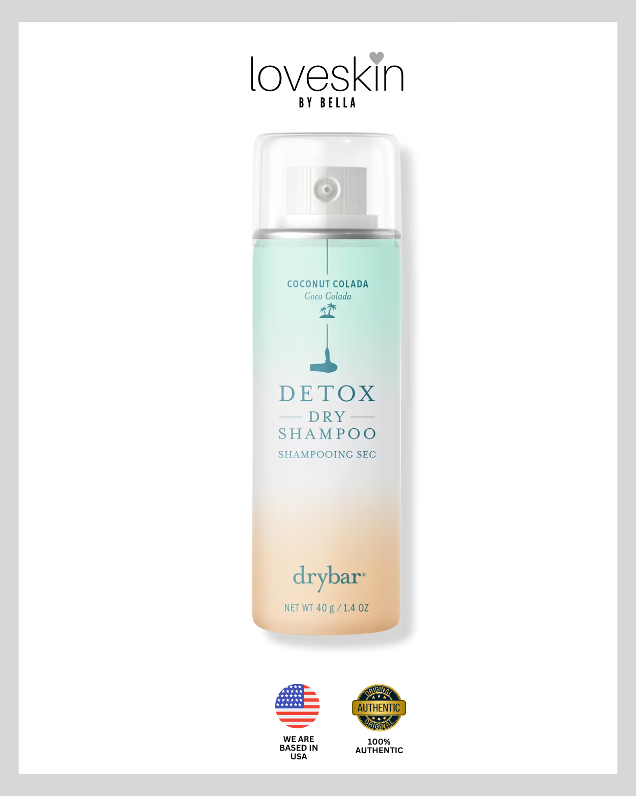 Drybar Travel Size Detox Dry Shampoo Coconut Colada (Size: 40g)