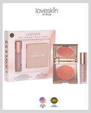 LAWLESS The Dreamy Daisy Lip-Plumping Gloss and Cream Blush Set
