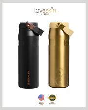 The Messi x Stanley IceFlow™ Flip Straw 2.0 Bottle | 24 OZ