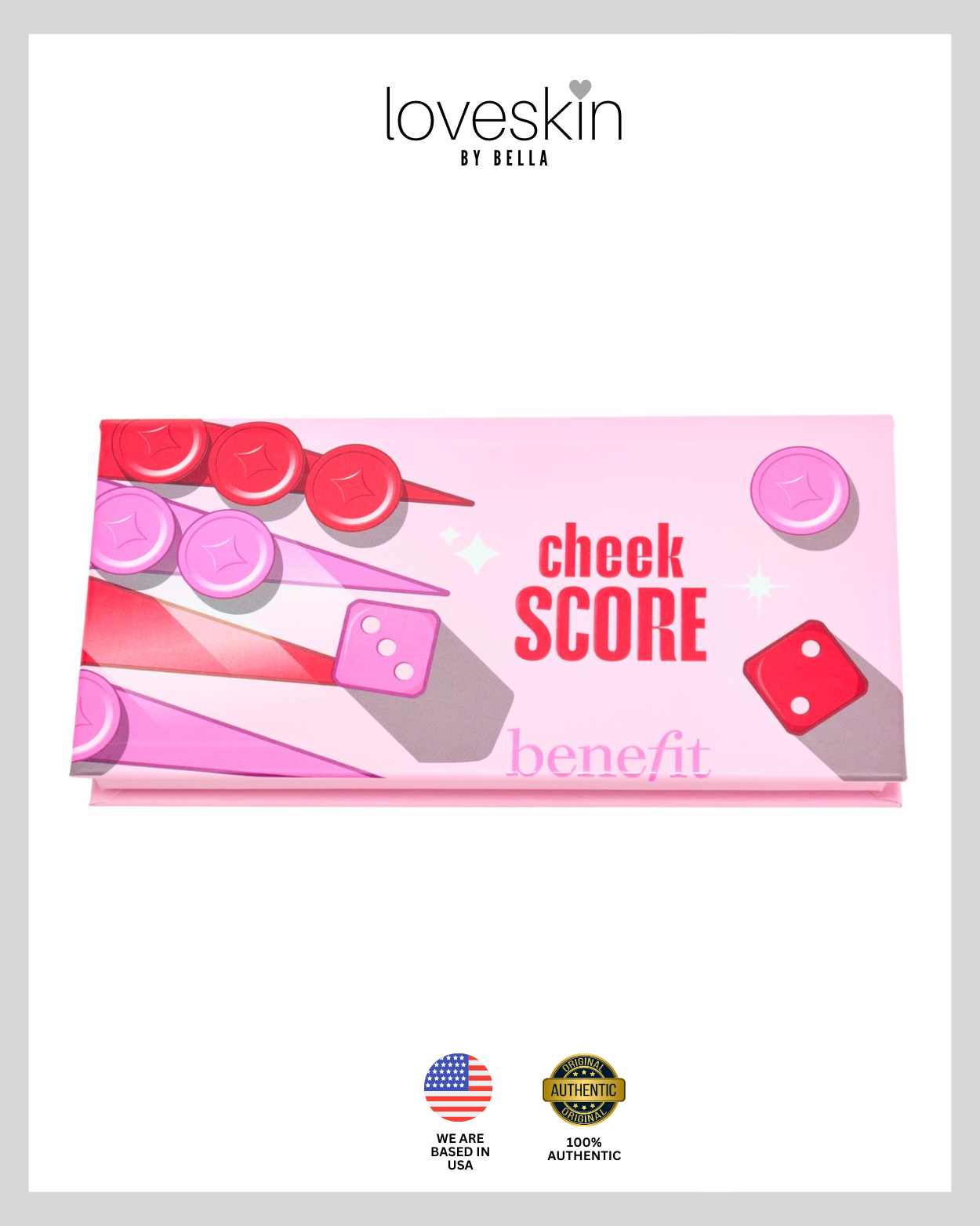 Benefit Cosmetics Cheekscore Blush Trio Palet te