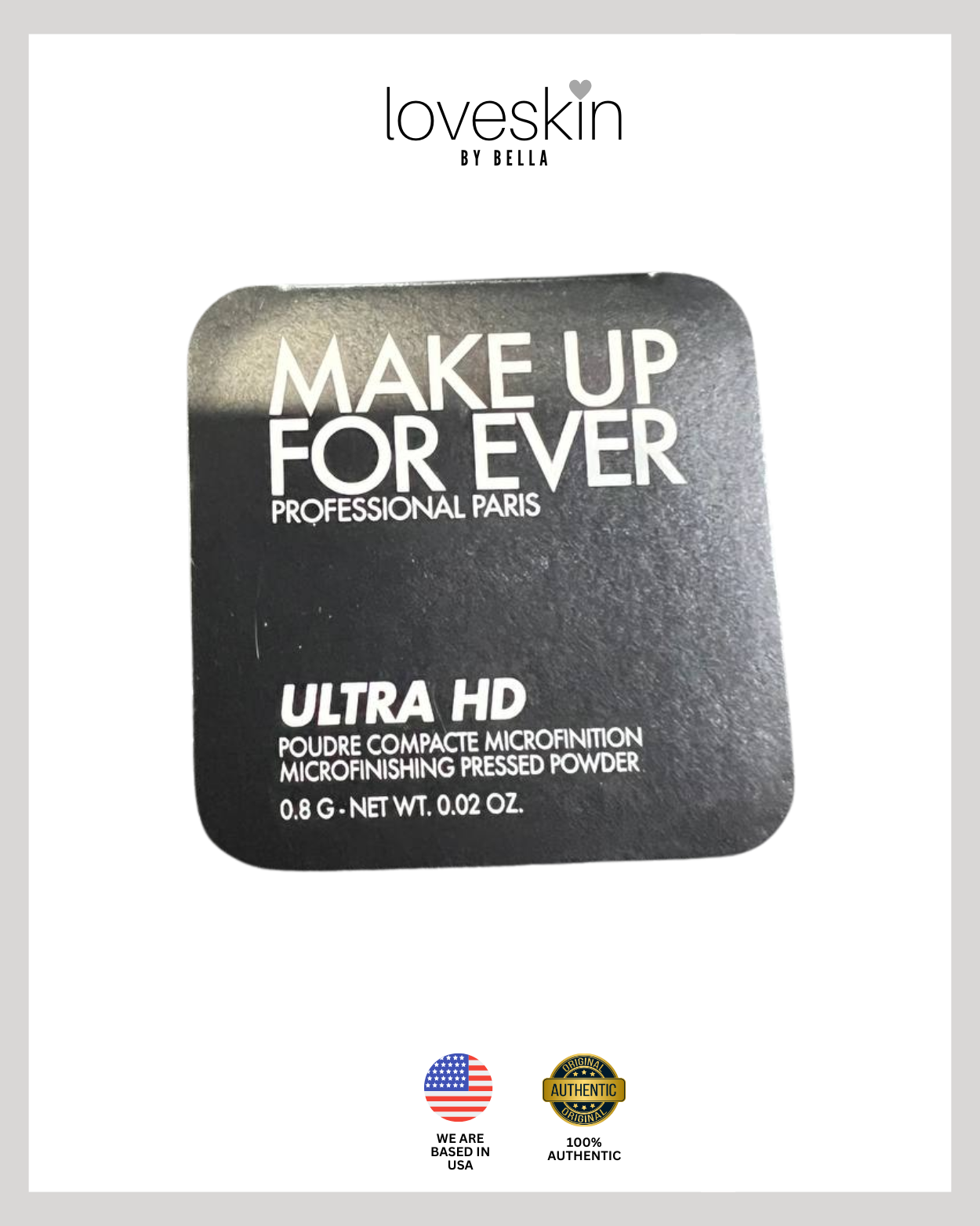 ULTRA HD PRESSED POWDER Capacity | Code 01 (Size: 0.8G)