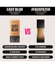 HUDA BEAUTY  Easy Blur Natural Airbrush Foundation with Niacinamide