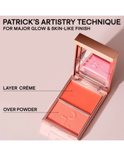 PATRICK TA  Mini Must-Have Major Headlines Double-Take Crème & Powder Blush Duo Set