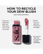 Saie Mini Dew Blush Trio Set