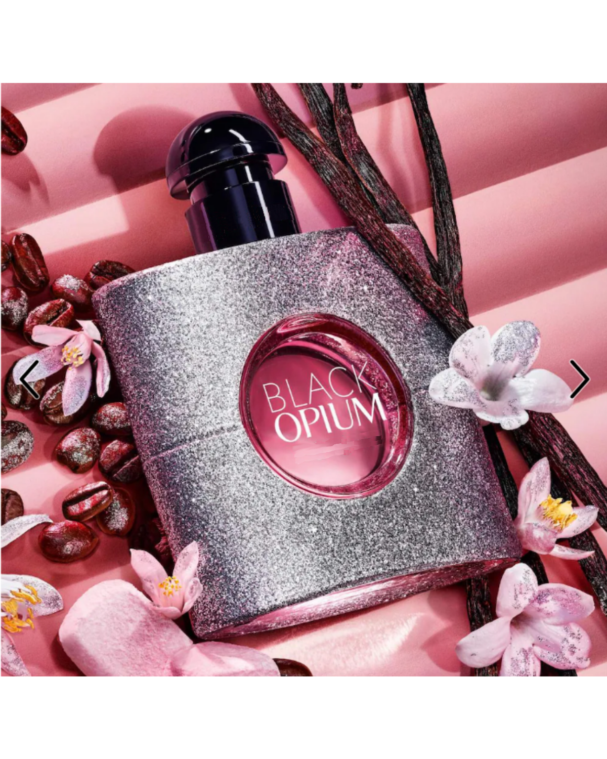 YSLoveSkin Black Opium Eau de Parfum Glitter with Marshmallow & Coffee(90ML)