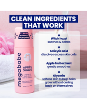 Megababe Apres Shave Hair Treatment | Trial Size | (Size: 50ml)