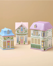 Lenox Spice Village House Canisters, Set of 3