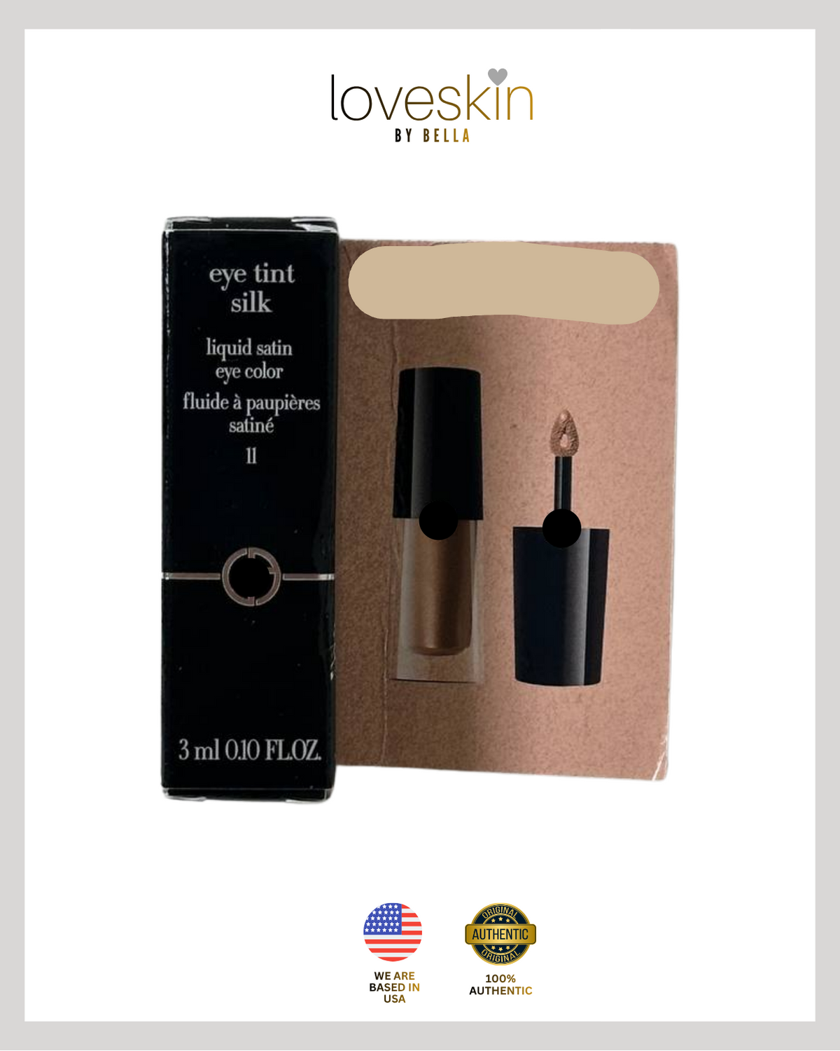 GG Arm ani Rose Ashes, Eye Tint Long-Lasting Liquid Eyeshadow (Size: 3ml)