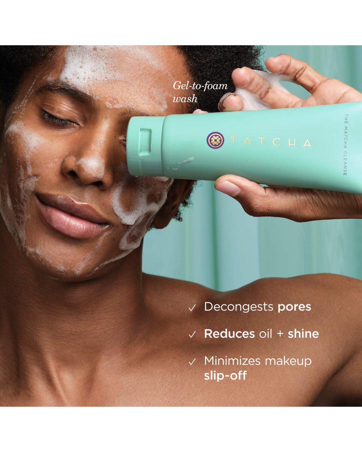 7atcha The Matcha Cleanse Daily Clarifying Gel Cleanser (Size: 150ml)