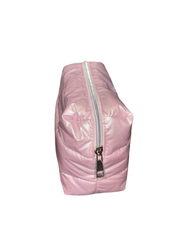 Marc Jacobs Fragrance Toiletry Bag Cosmetic Travel Case - Rose Gold Puffy
