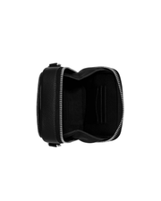 [100% Authentic or Money Back Guaranteed] Stanton Crossbody Bag In Signature Jacquard IM/Black (CH097)