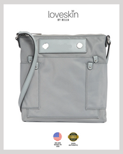 [100% Authentic ✅ or Money Back Guaranteed] MJ Swing Pack Bag Preppy Nylon in Rock Grey (10631483)