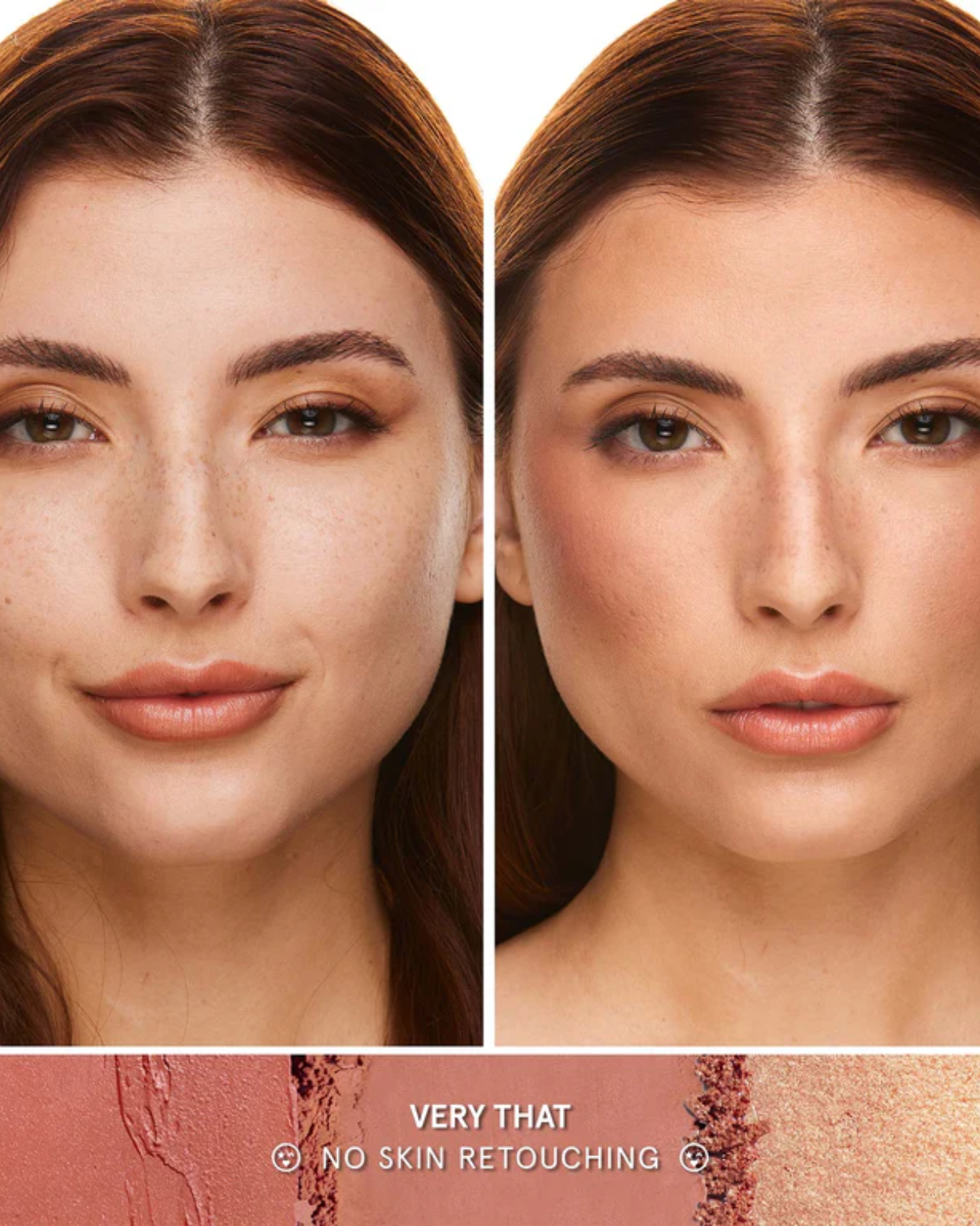 One/Size Cheek Clapper 3D Blush Trio Palette | Shade: Very That