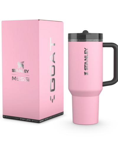 The Messi x Stanley Quencher ProTour Flip Straw Tumbler | 40 OZ