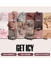 HUDA BEAUTY Icy Nude Eyeshadow Palette