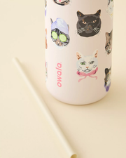 Owala UO Exclusive Cat Collage FreeSip 32 oz Water Bottle