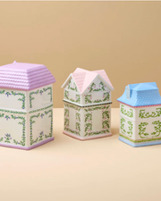 Lenox Spice Village House Canisters, Set of 3