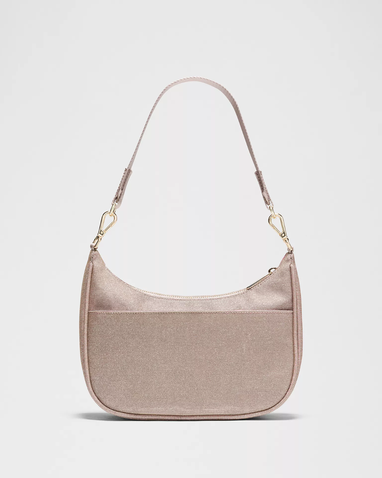 Lululemon City Essentials Small Shoulder Bag 3L Glitter in Pink Champagne