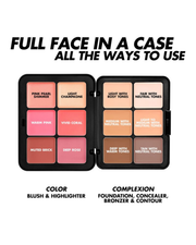MAKE UP FOREVER HD SKIN FACE ESSENTIALS PALETTE WITH HIGHLIGHTERS |  Harmony 1 - Light to medium