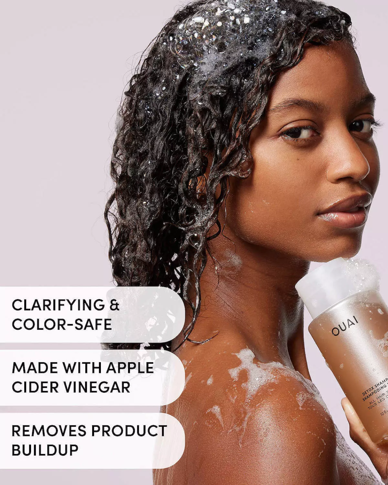 OUAI Detox Shampoo & Scalp Serum Hair Gift Set
