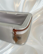 Charlotte's White Unreal Cosmetic Bag