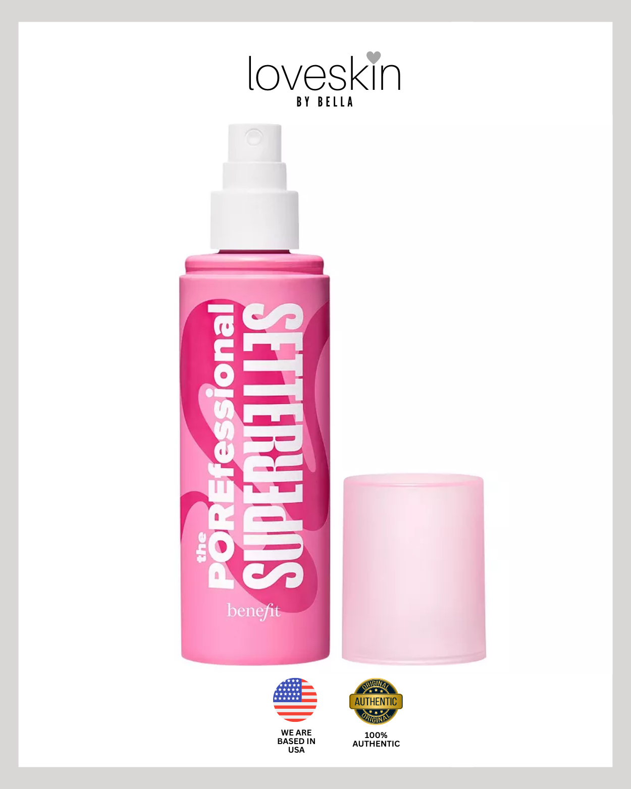 Benefit Cosmetics The POREfessional: Super Setter Pore-Minimizing Waterproof Setting Spray