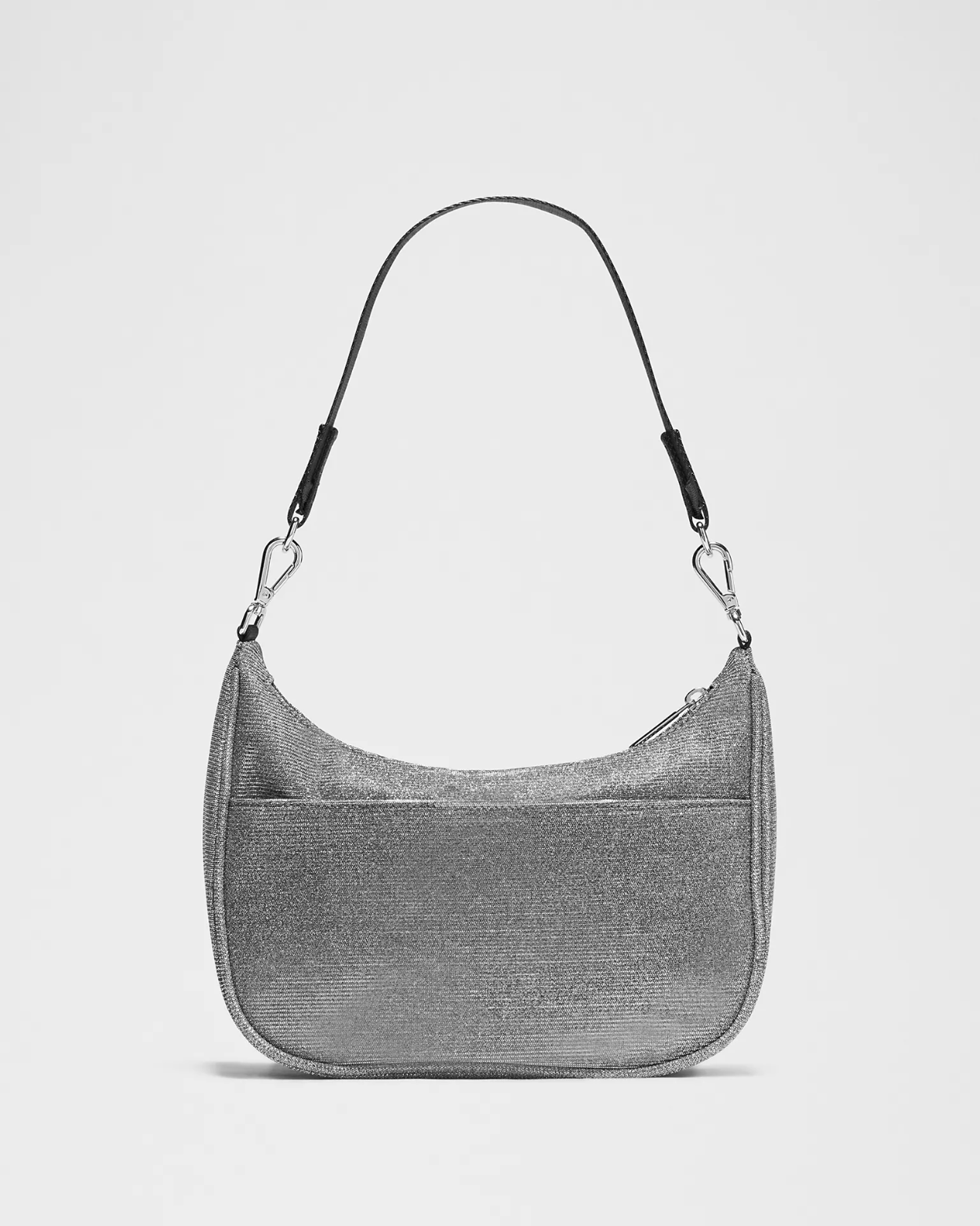 Lululemon City Essentials Small Shoulder Bag 3L Glitter in Dark Silver