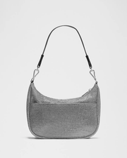Lululemon City Essentials Small Shoulder Bag 3L Glitter in Dark Silver