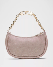 Lululemon City Essentials Nano Shoulder Bag Glitter in Pink Champagne