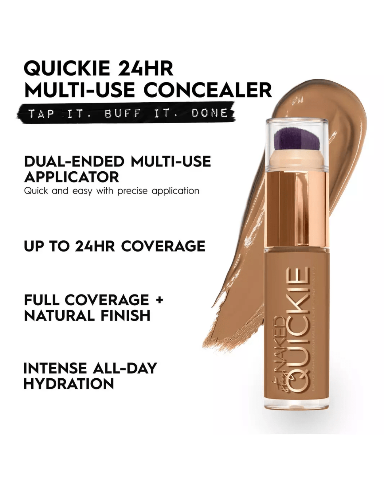 (PROMO) UD Cosmetics Quickie 24HR Full-Coverage Waterproof Concealer (Size: 0.55 oz)