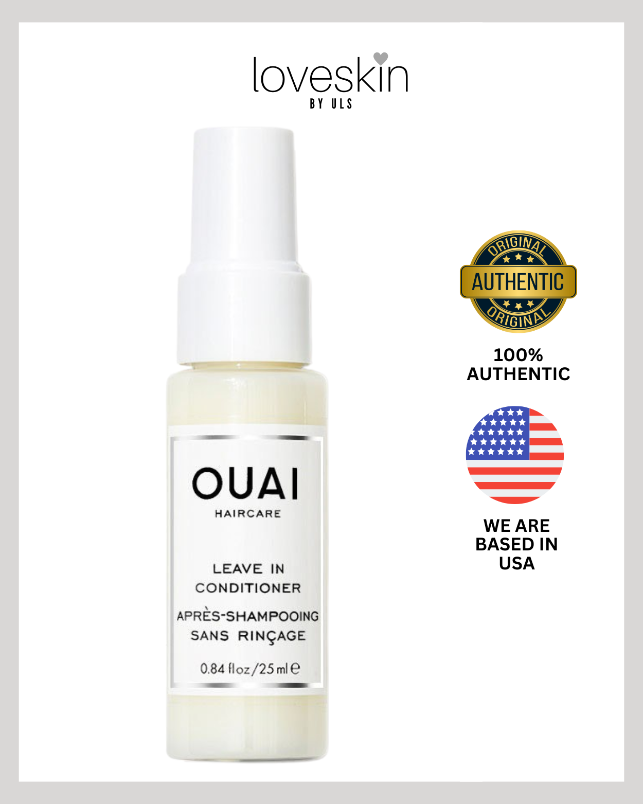 OUAI Leave In Conditioner (Size: 25ml/0.84oz)