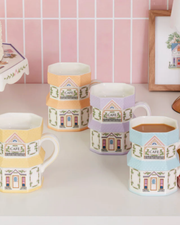 Lenox Spice Village Mugs, Set of 4