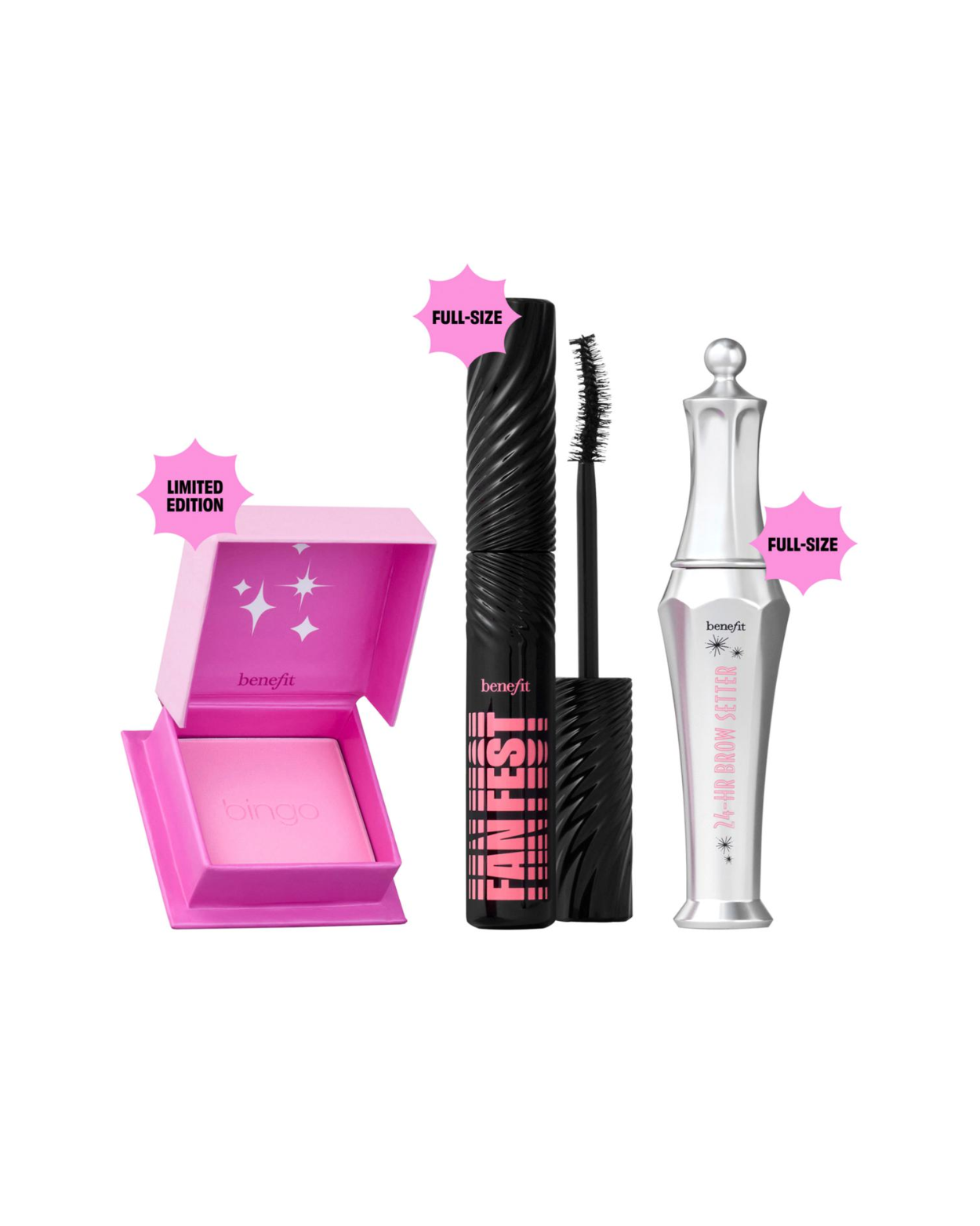 Benefit Cosmetics Benebingo Lash, Brow and Cheek Gift Set