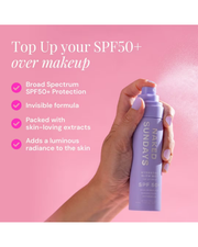 Naked Sundays   Hydrating Glow Mist Setting Spray SPF 50+ (Size: 75ml)