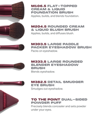 Morphe Rebellious 6-Piece Brush & Tool Set