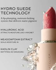 Westman Atelier Lip Suede Hydrating Matte Lipstick with Hyaluronic Acid | Shade: Petal - dusty nude
