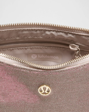 Lululemon City Essentials Small Shoulder Bag 3L Glitter in Pink Champagne