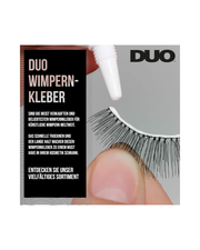 DUO 2-in-1 & Gold Gems - Eyelash Glue Transparent Plus Golden Glitter Stones 3.5 g