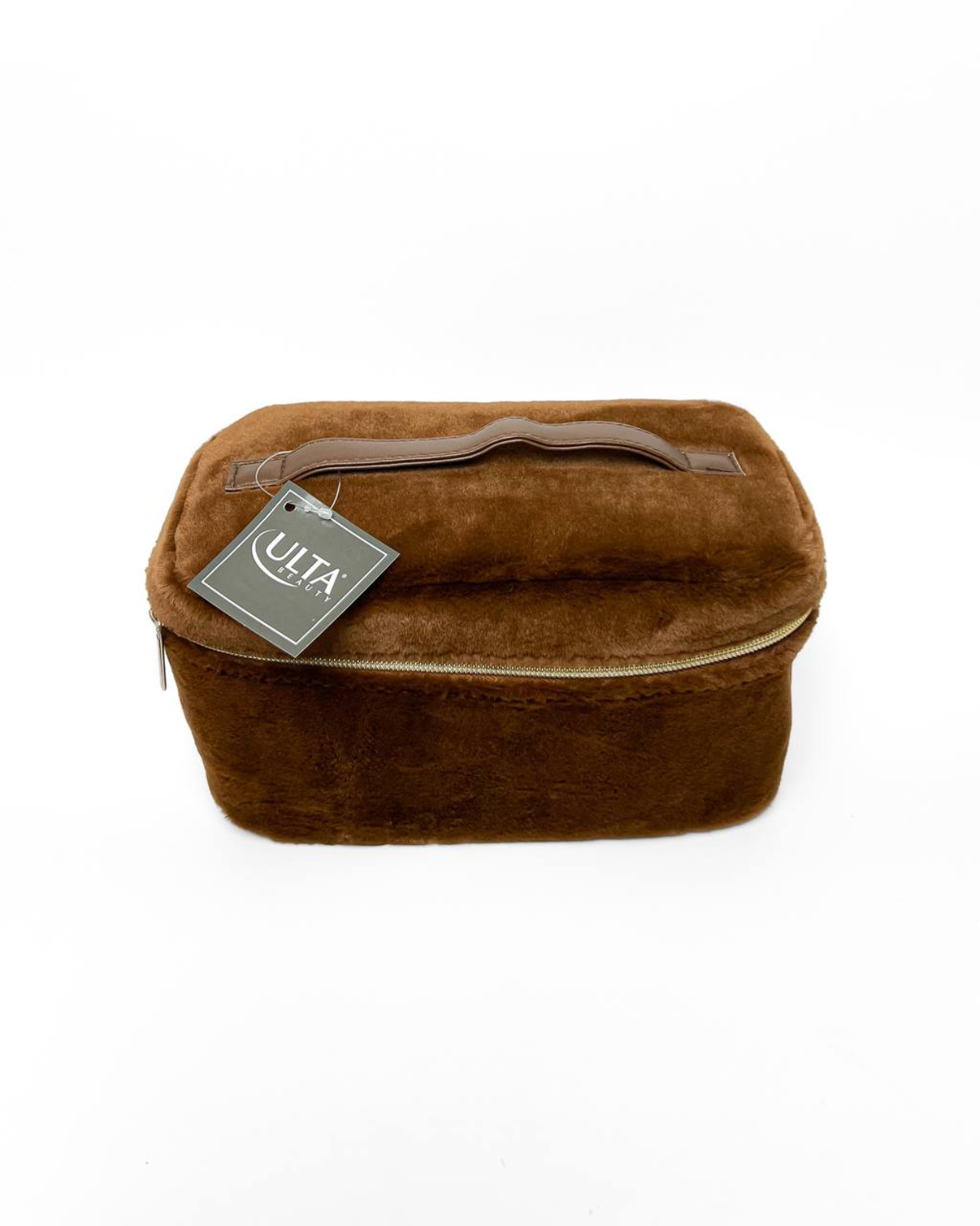 Ulta Beauty Luxe Plush Faux Fur Cosmetic Case