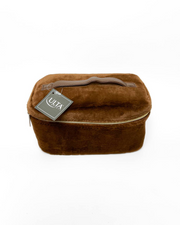 Ulta Beauty Luxe Plush Faux Fur Cosmetic Case