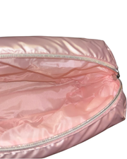Marc Jacobs Fragrance Toiletry Bag Cosmetic Travel Case - Rose Gold Puffy