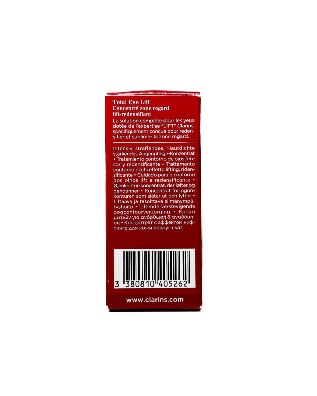 Clarins Paris Total Eye Lift 3ml
