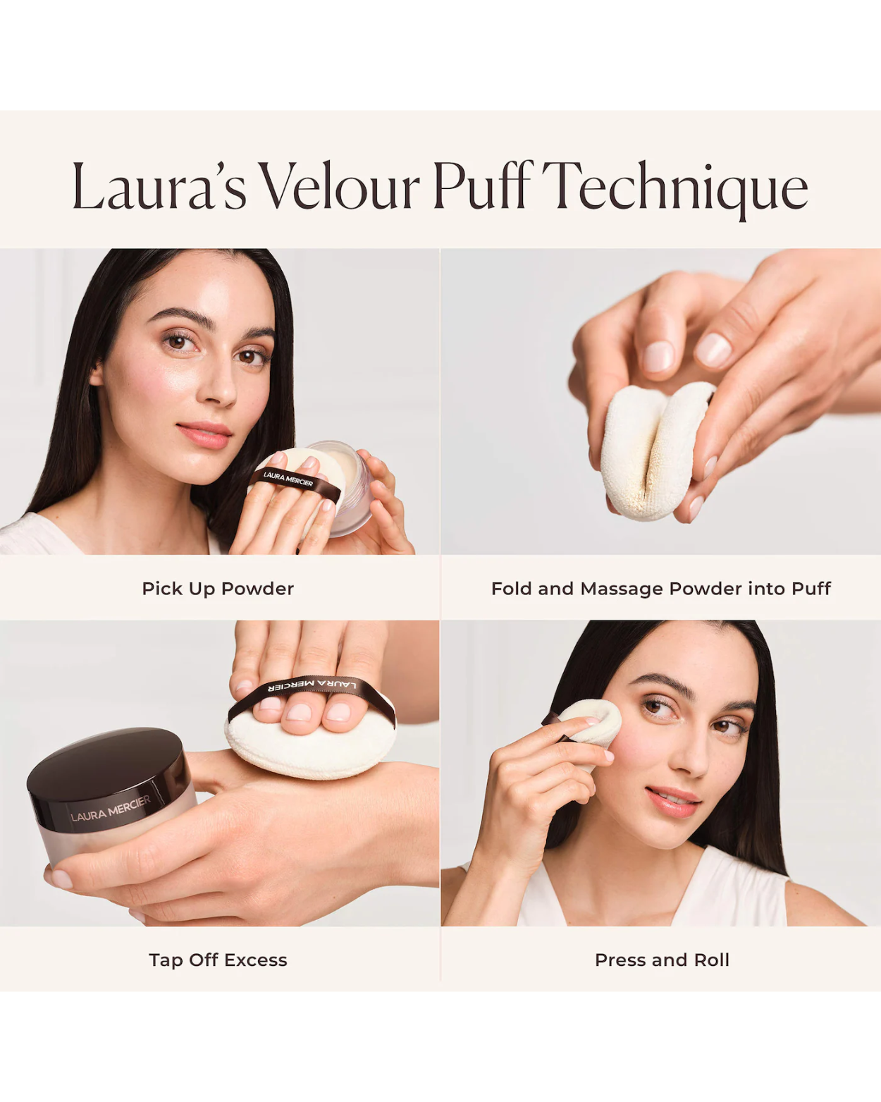 Laura Mercier  Indulgent Icons Translucent Loose Powder & Velour Puff Duo Gift Set