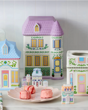 Lenox Spice Village House Canisters, Set of 3