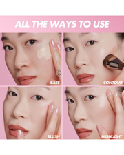 MAKE UP FOREVER HD SKIN FACE ESSENTIALS PALETTE WITH HIGHLIGHTERS |  Harmony 1 - Light to medium