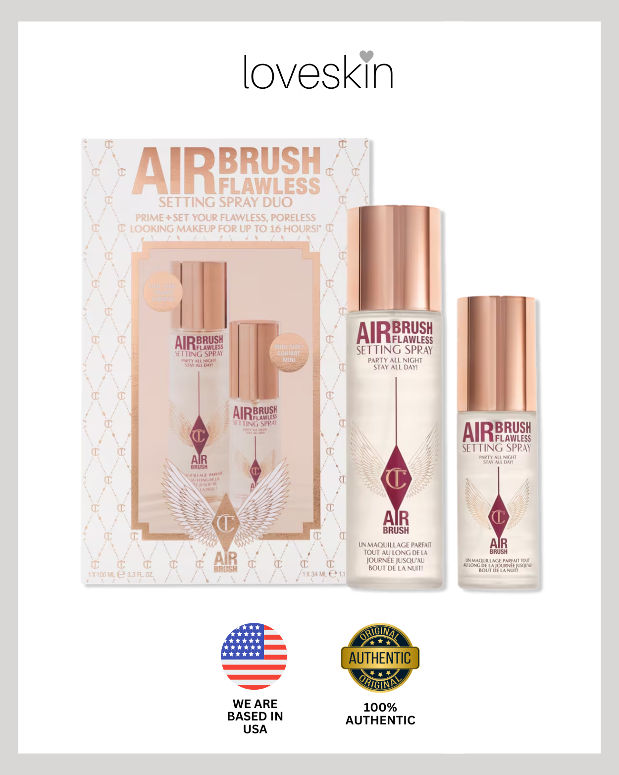 Charlotte's Airbrush Flawless Setting Spray