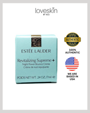 Estee Lauder Revitalizing Supreme+ Night Power Bounce Creme Moisturizer 7ml